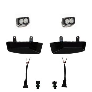 Ram 3500 Sport Lights - Baja Designs - S2 Sport Fog Pocket Kits - White - `19-`27